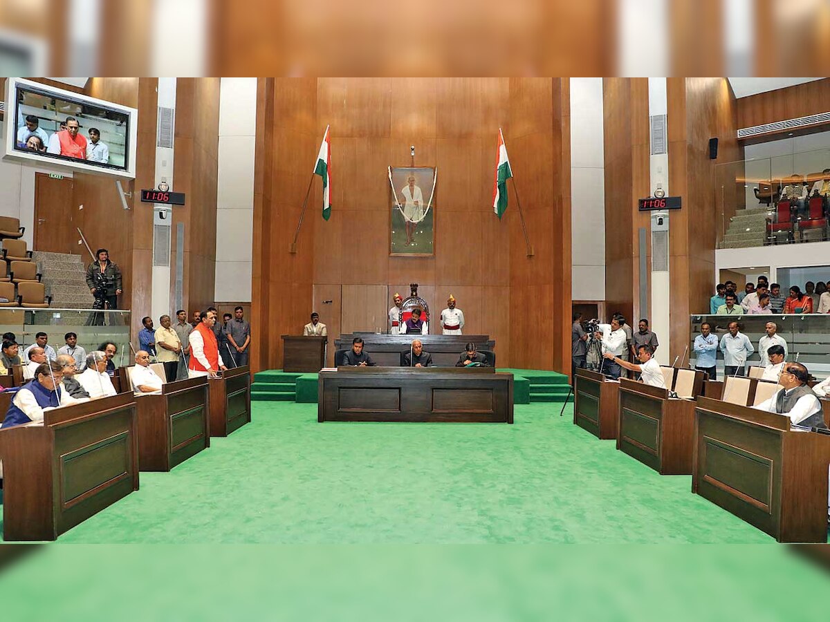 Gujarat Assembly: Suspension revoked, ‘no trust’ withdrawn