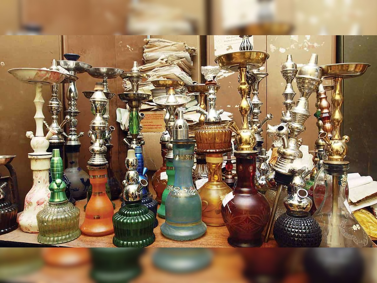 Hookah bars raided in Bhayander;40 pipes,15 boxes of flavoured tobacco seized