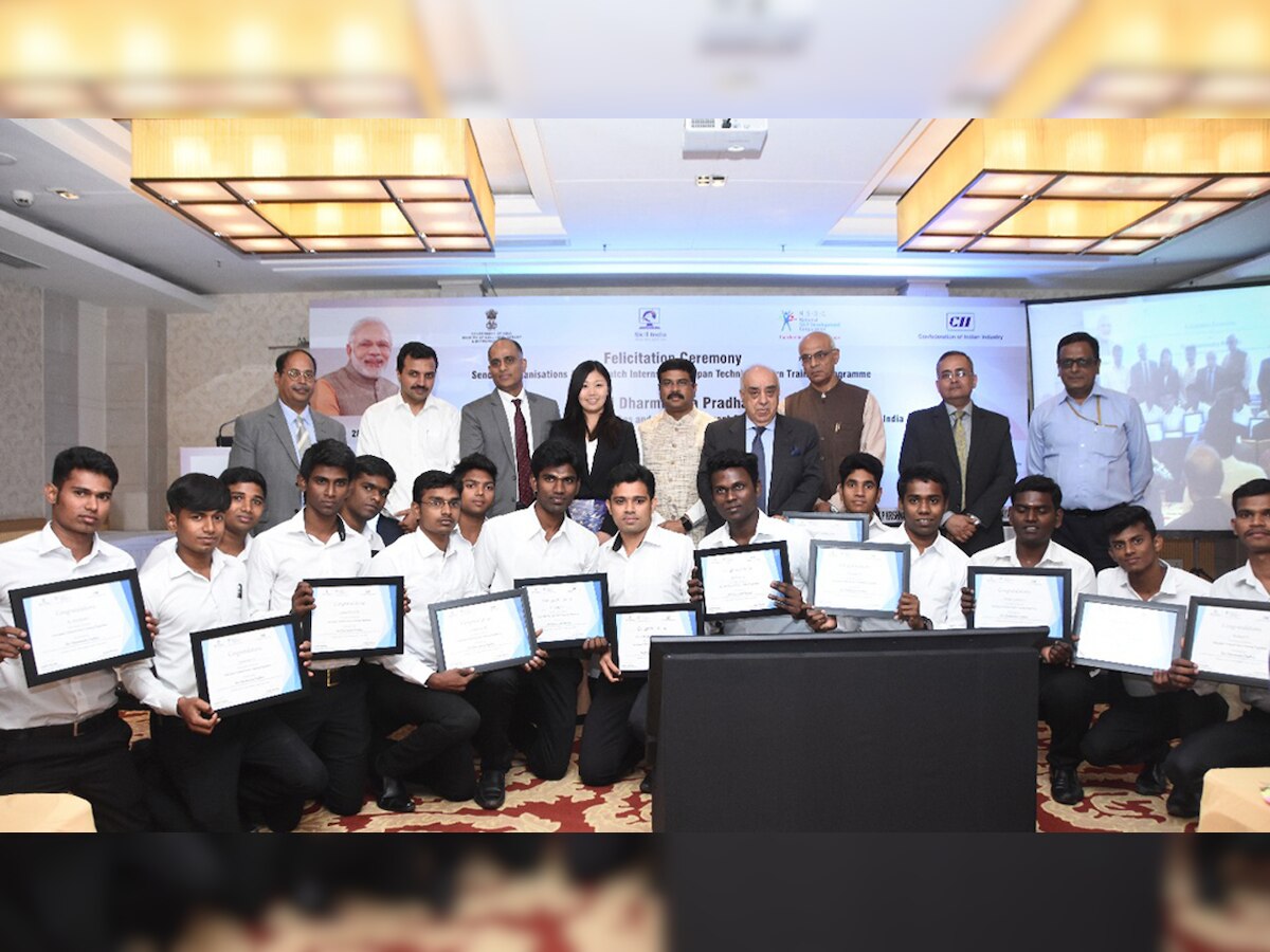 Dharmendra Pradhan felicitates 22 organisations and TITP interns