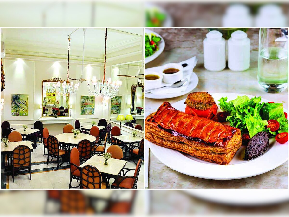 Get a taste of a Parisian cafe in an Indian setting