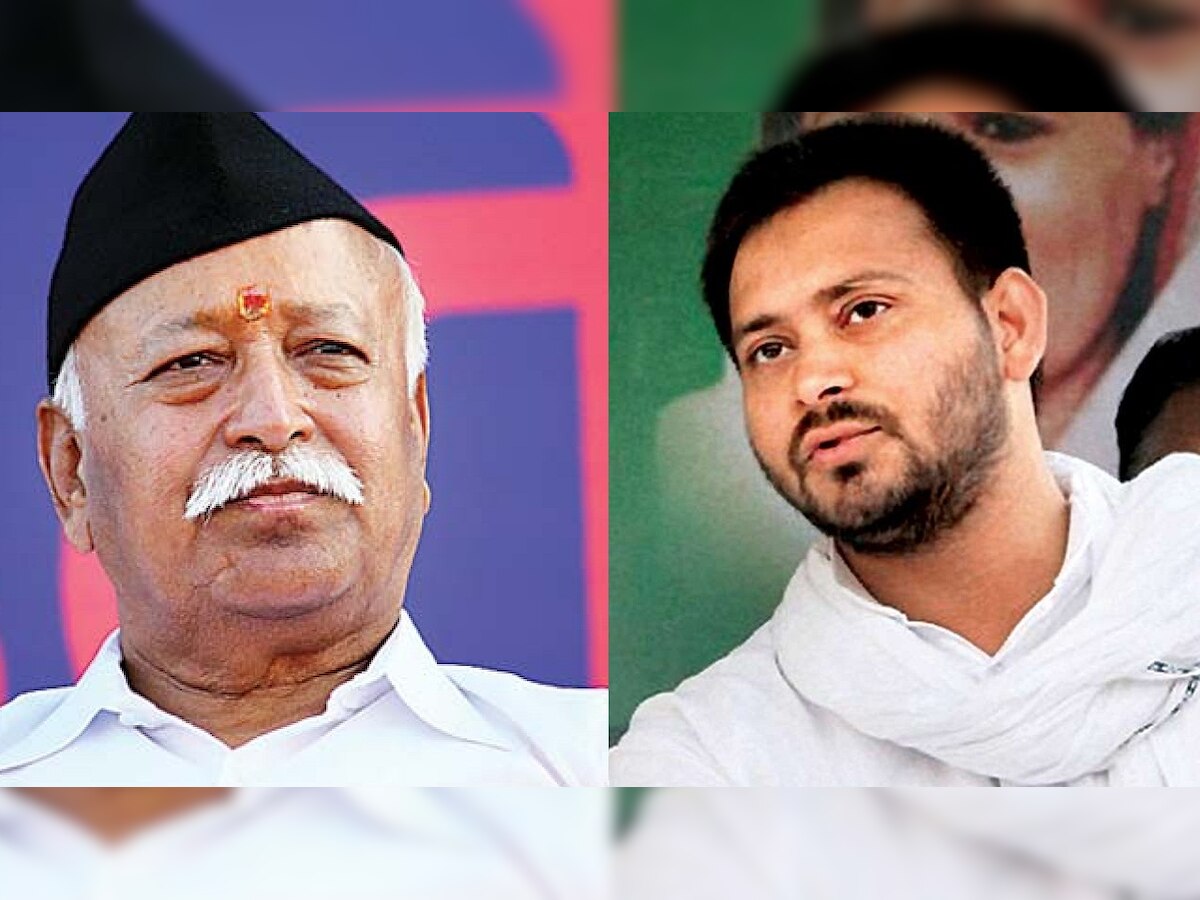 Mohan Bhagwat came to Bihar, gave training on how to incite riots: Tejashwi Yadav