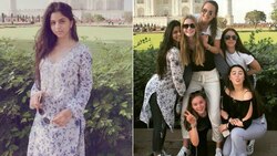 Shah Rukh Khan’s daughter Suhana Khan enjoys a fun outing with her girl gang at Taj Mahal, see pics