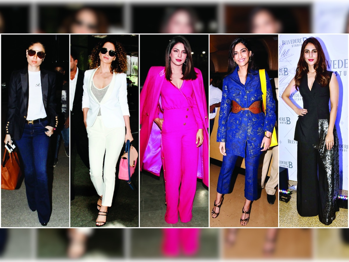 Kangana Ranaut to Sonam Kapoor: Actresses who rock pantsuits better than men