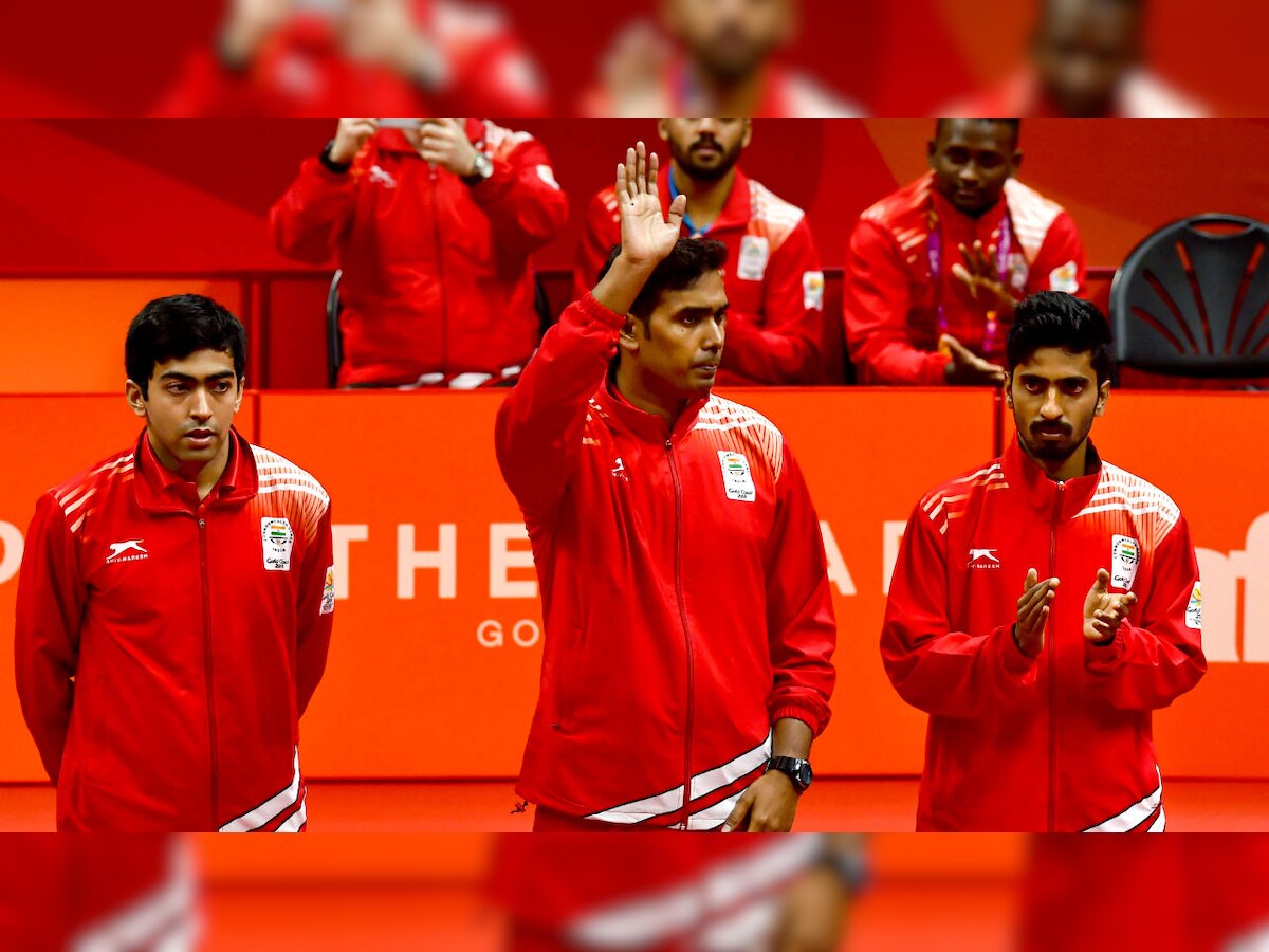 India at CWG 2018: India sweeps Table Tennis team events as men win gold too