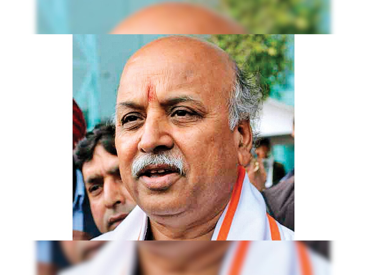 Dejected Praveen Togadia attacks Centre over Ram temple issue