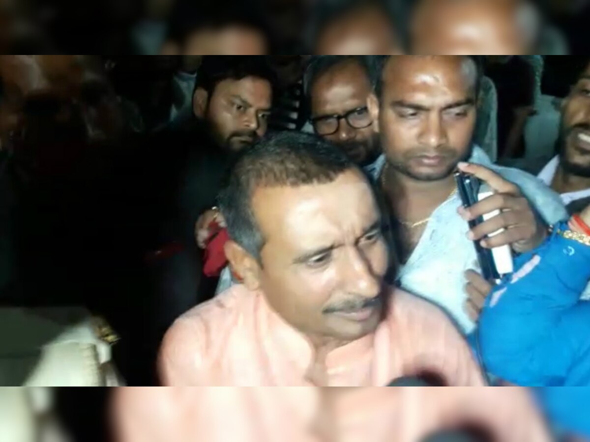 Late-night drama: Unnao rape-accused BJP MLA visits Lucknow SSP office, supporters rough up journalists