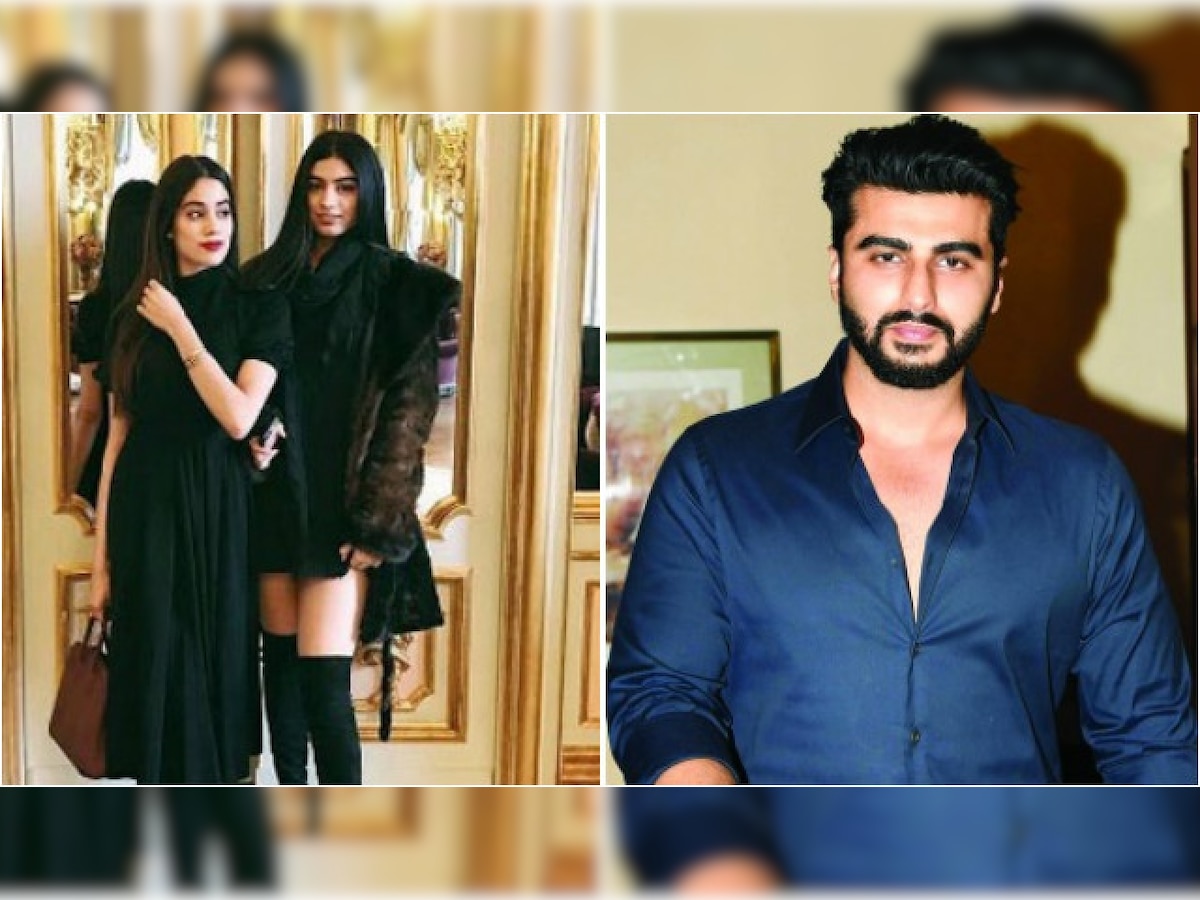 Arjun Kapoor lashes out at website for making inappropriate comment on Sridevi's daughter Janhvi Kapoor's dress