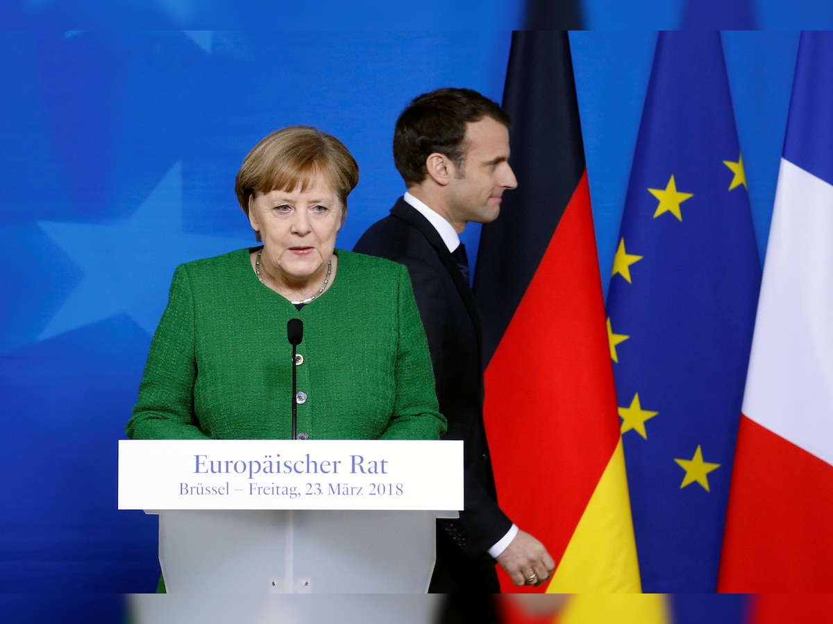 Angela Merkel's tougher Russia stance meets resistance in Germany