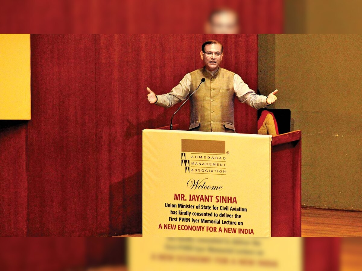 Seven per cent growth not enough to match China: Jayant Sinha