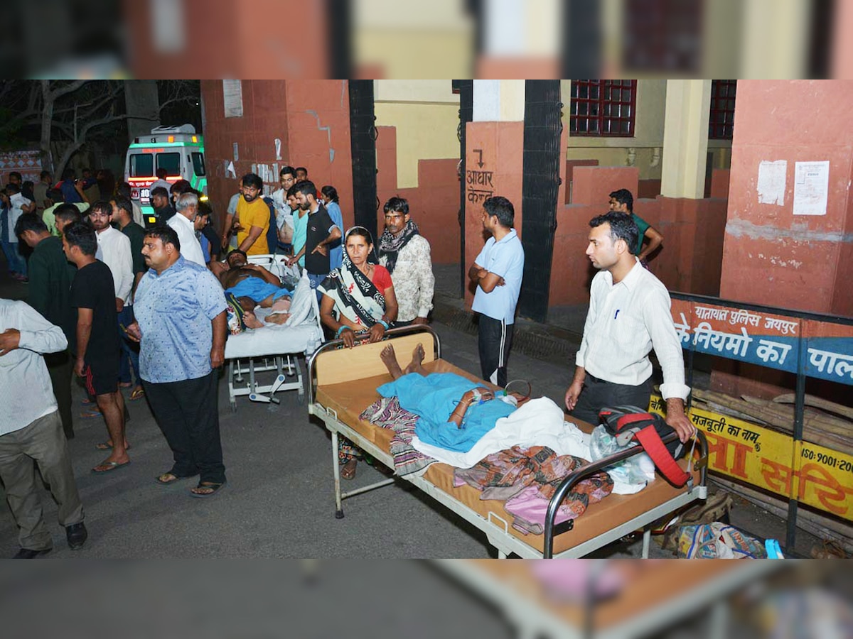 Patient shifted to SMS Hospital dies