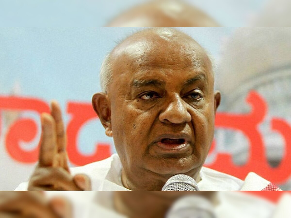 Denied tickets by Cong and BJP, aspirants knock door of Deve Gowda's Janata Dal Secular