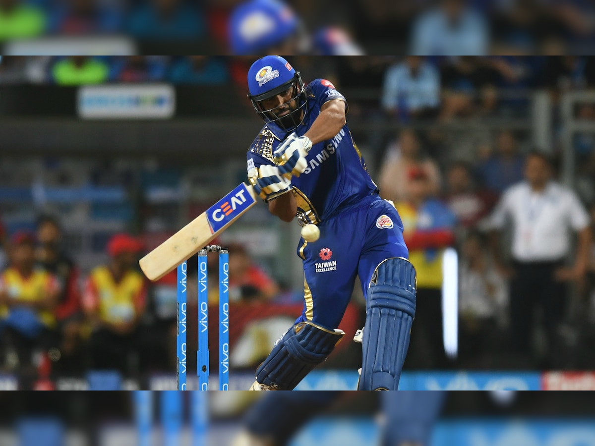 IPL 2018 - MI vs RCB: Rohit Sharma's stunning 52-ball 94 guides hosts to 213 at Wankhede