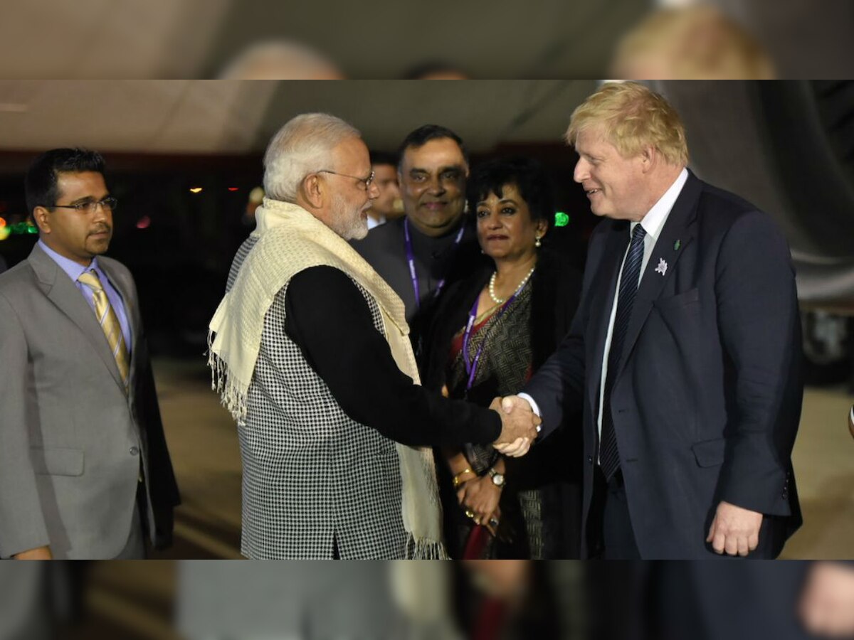 PM Modi arrives in UK for bilateral meetings, CHOGM