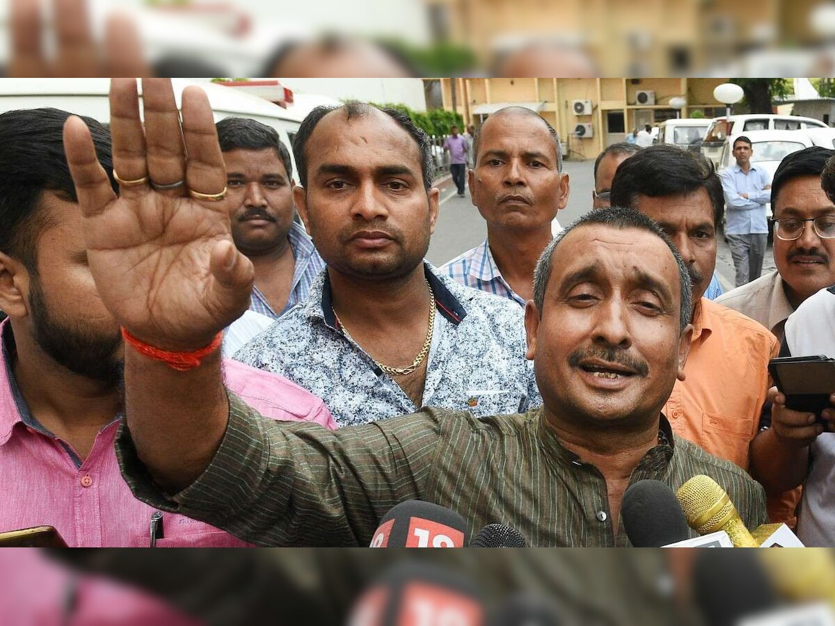 Unnao case: Yogi Adityanath govt withdraws security cover of rape accused BJP MLA Kuldeep Singh Sengar