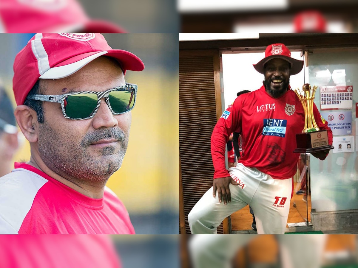 IPL 2018: Chris Gayle thanks Virender Sehwag for saving the Indian Premier League