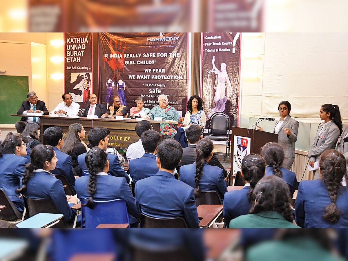 Mumbai: Activists, students join voices protesting rape cases