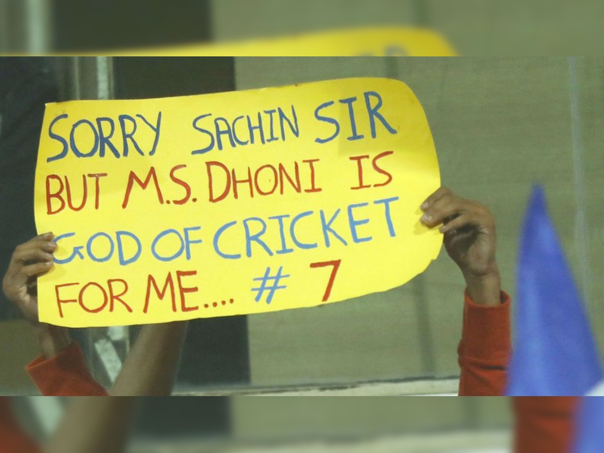 IPL 2018: Watch- fan touches MS Dhoni’s feet during CSK v/s RR match