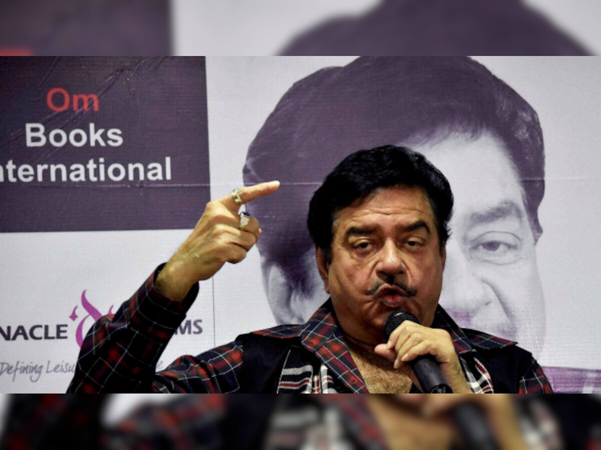 Not going anywhere: Shatrughan Sinha denies rumours of quitting BJP 