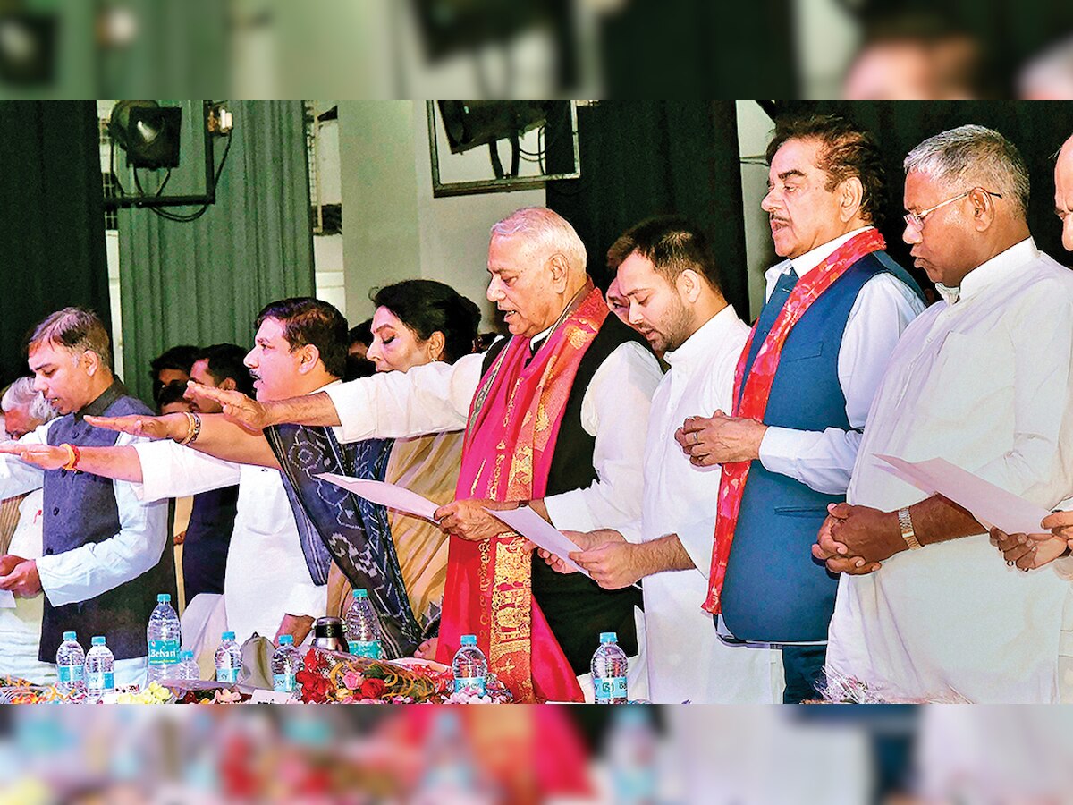 A quintessential rebel, BJP terms Yashwant Sinha's exit a 'good riddance'