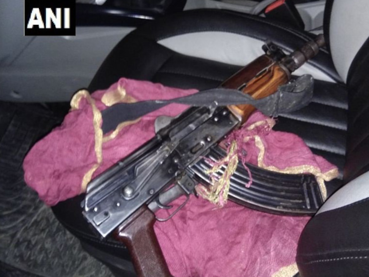 Jammu and Kashmir: Doctor detained after AK-47 rifle, pistol found in his car
