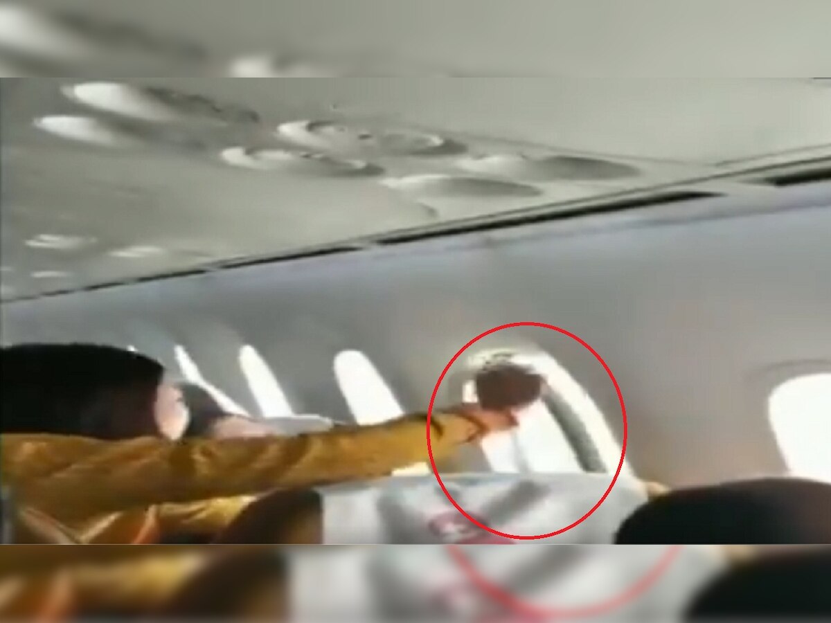 Watch: 3 injured as Air India Amristar-Delhi flight faces turbulence, window panel comes off