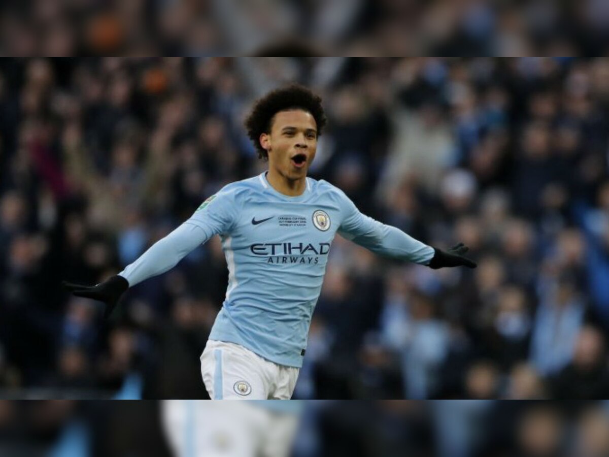 Leroy Sane hails 'best coach' Pep Guardiola after winning young player of the year