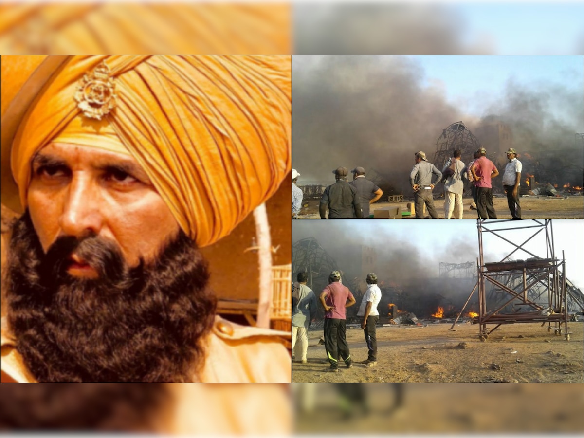 Massive fire on Akshay Kumar's Kesari sets in Wai just 10 days before the shoot wraps up, details inside