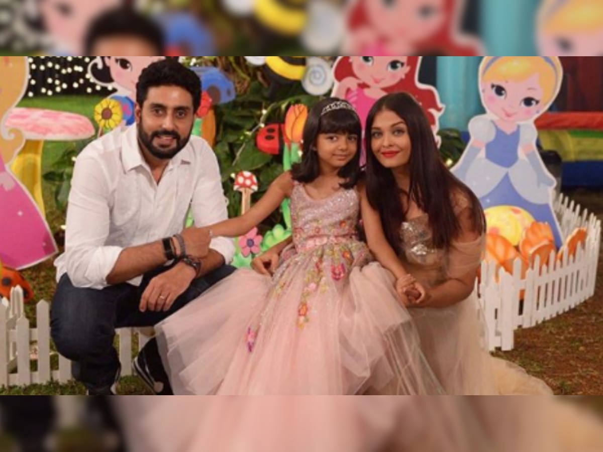 Abhishek Bachchan's darling daughter Aaradhya left an adorable note for him in his office, check pic!