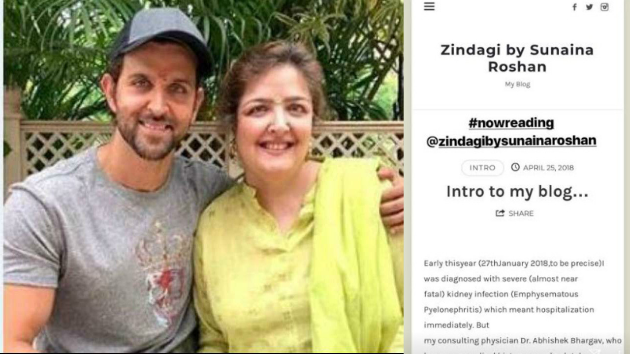 Sima Roshan Hrithik Roshan Sister Sunaina Roshan Cancer