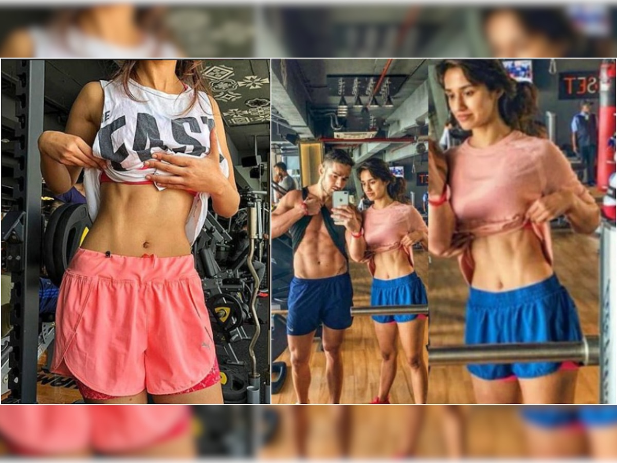 This picture of Baaghi 2 actress Disha Patani flaunting her abs-o-lutely stunning abs is breaking the Internet!