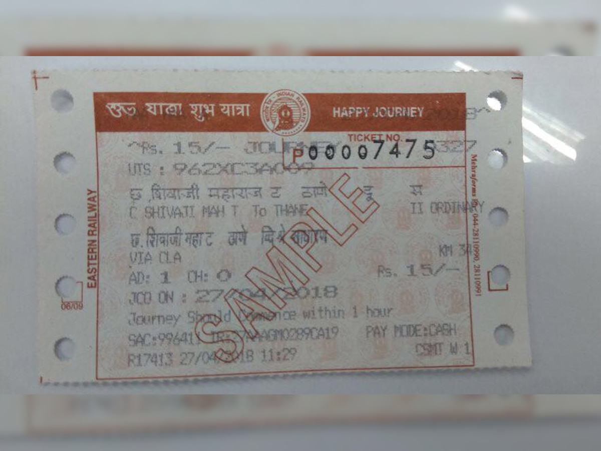 Railway tickets will now have station names printed in Marathi as well