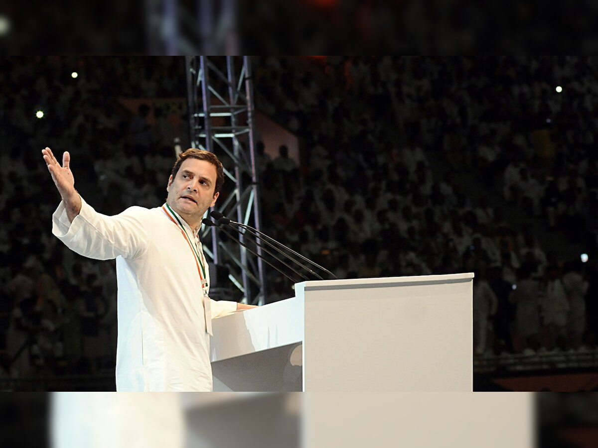 BJP accuse Rahul Gandhi of 'disprespecting' Vande Mataram, Cong calls charge 'absolutely false'