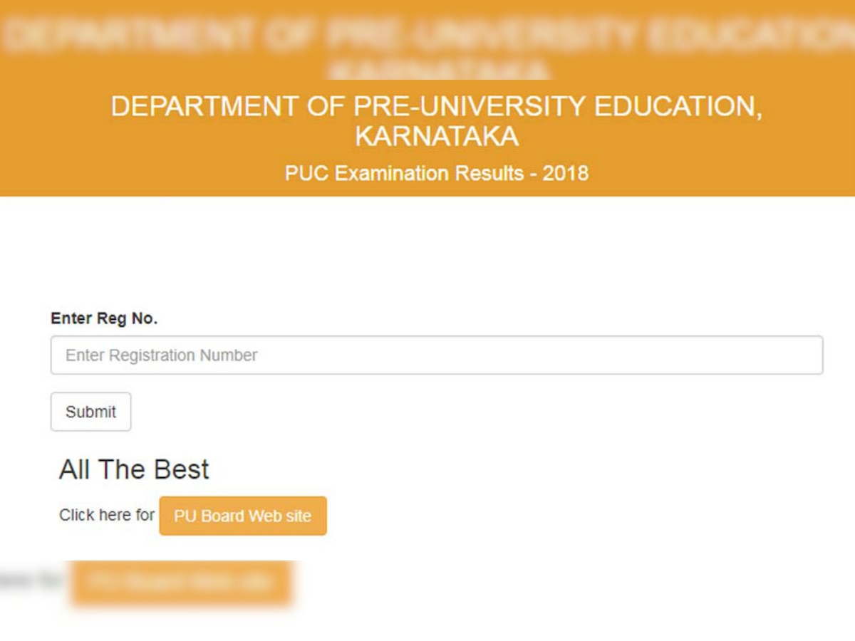 Karnataka PUC Results 2018 declared: Check Karnataka PUC 2nd year Examination results 2018 at kseeb.kar.nic.in 