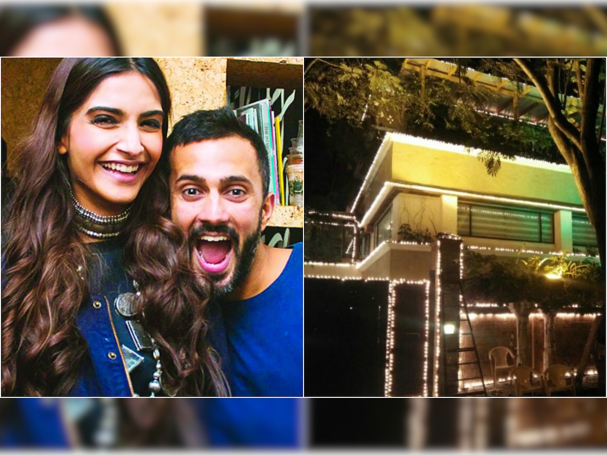 In Pics: After making Sonam Kapoor's wedding with Anand Ahuja official, Anil Kapoor's house gets decorated with lights