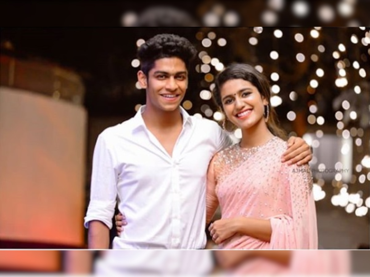 Priya Prakash Varrier poses with Roshan Abdul Rahoof and the netizens are having a collective meltdown, check pic