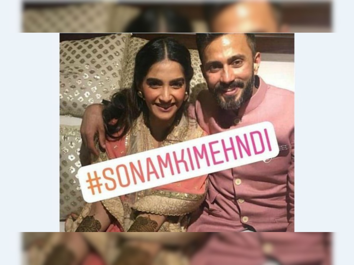 Sonam Kapoor-Anand Ahuja's mehendi ceremony: Here are all the inside pictures and videos