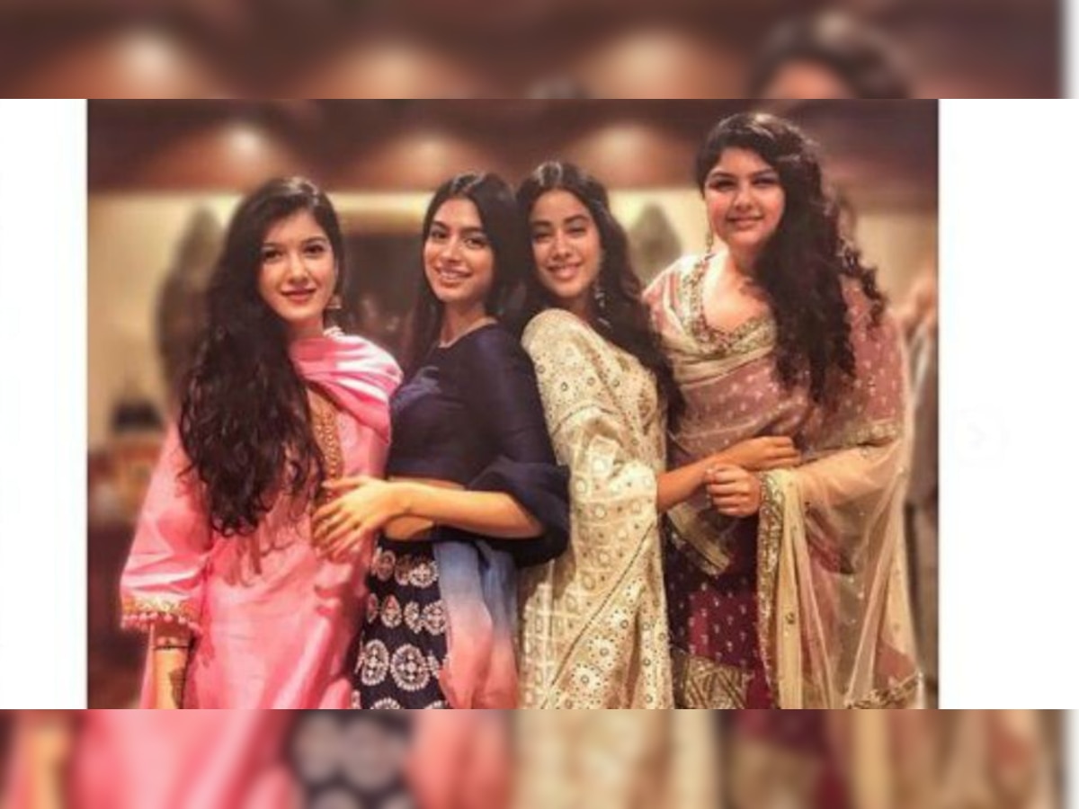 In pics: Sonam Kapoor's cousins Janhvi, Khushi and Anshula Kapoor remain inseparable at mehendi ceremony