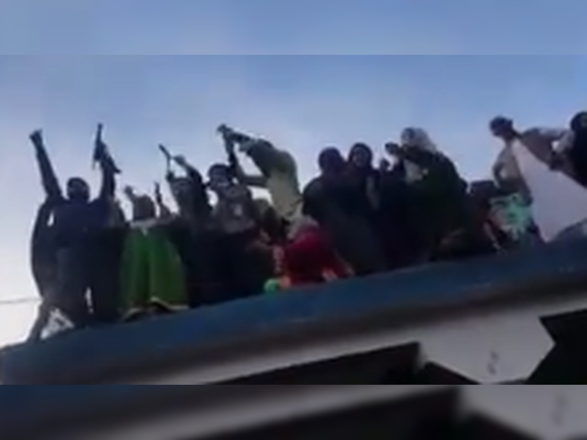 Watch: Slain Hizbul commander Saddam Padder's mother gives gun salute to her son in J&K