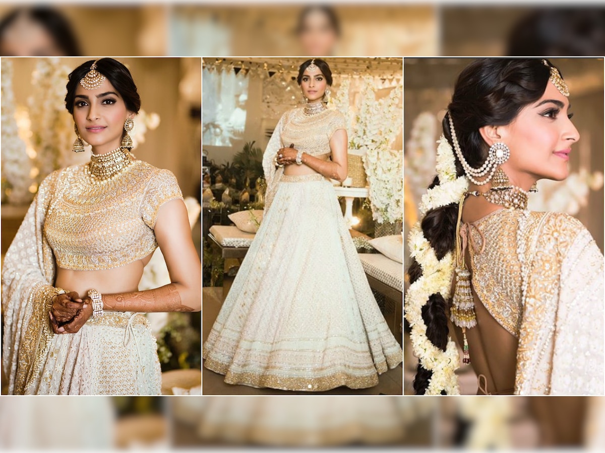 Did you know? It took 18 months to make Sonam Kapoor's lehenga for her Mehendi function!