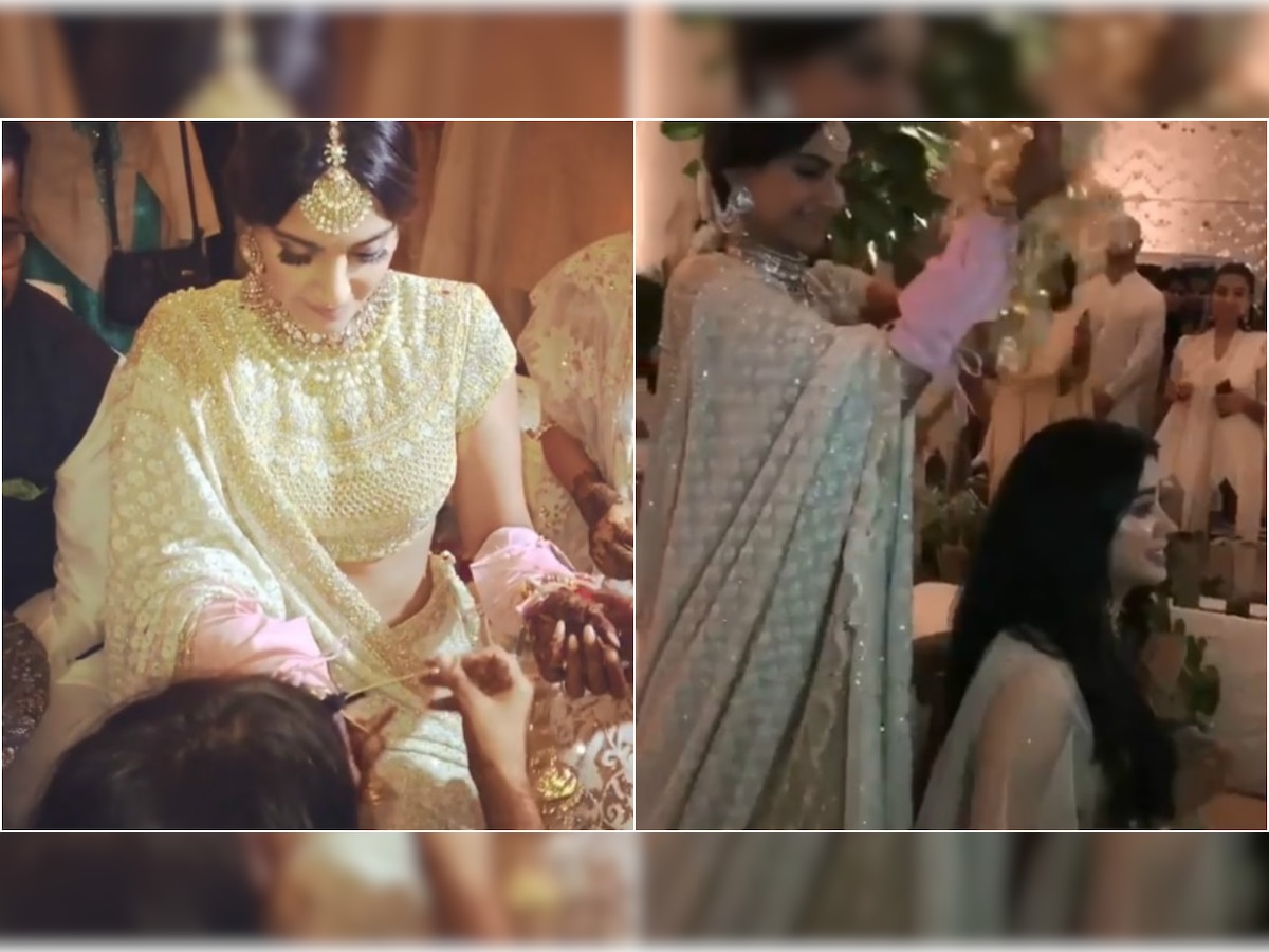 Sonam Ki Mehendi: Janhvi Kapoor is relieved post Sonam Kapoor's chooda ceremony, Watch videos inside to know why