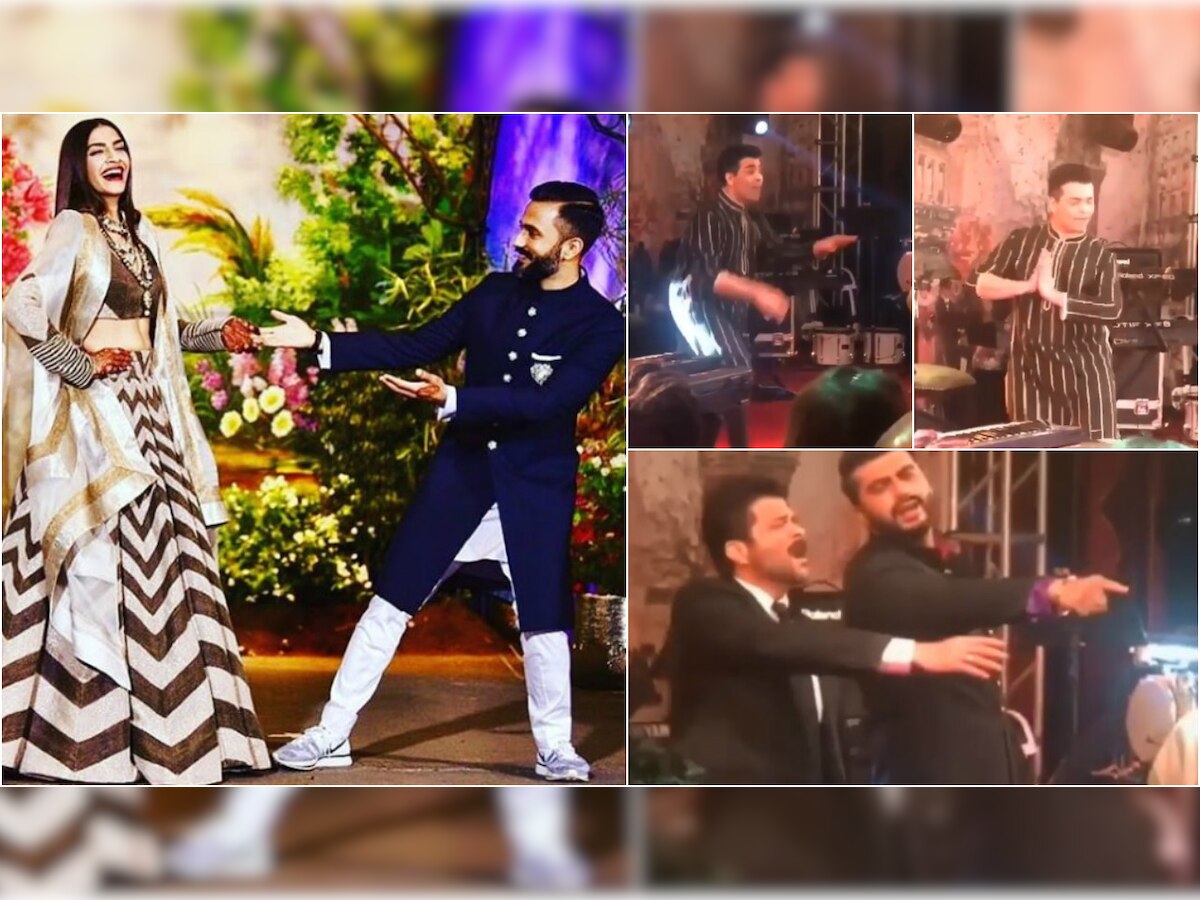 Videos: Karan Johar, Anil Kapoor, Arjun Kapoor set the dance floor on fire at Sonam Kapoor-Anand Ahuja's reception