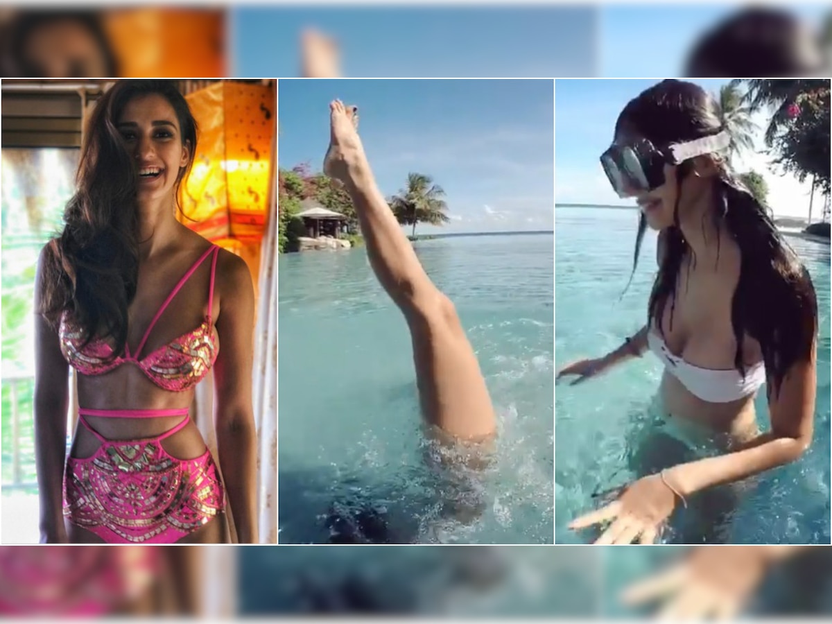 Watch: This video of Disha Patani doing a mind-blowing headstand underwater is breaking the Internet!