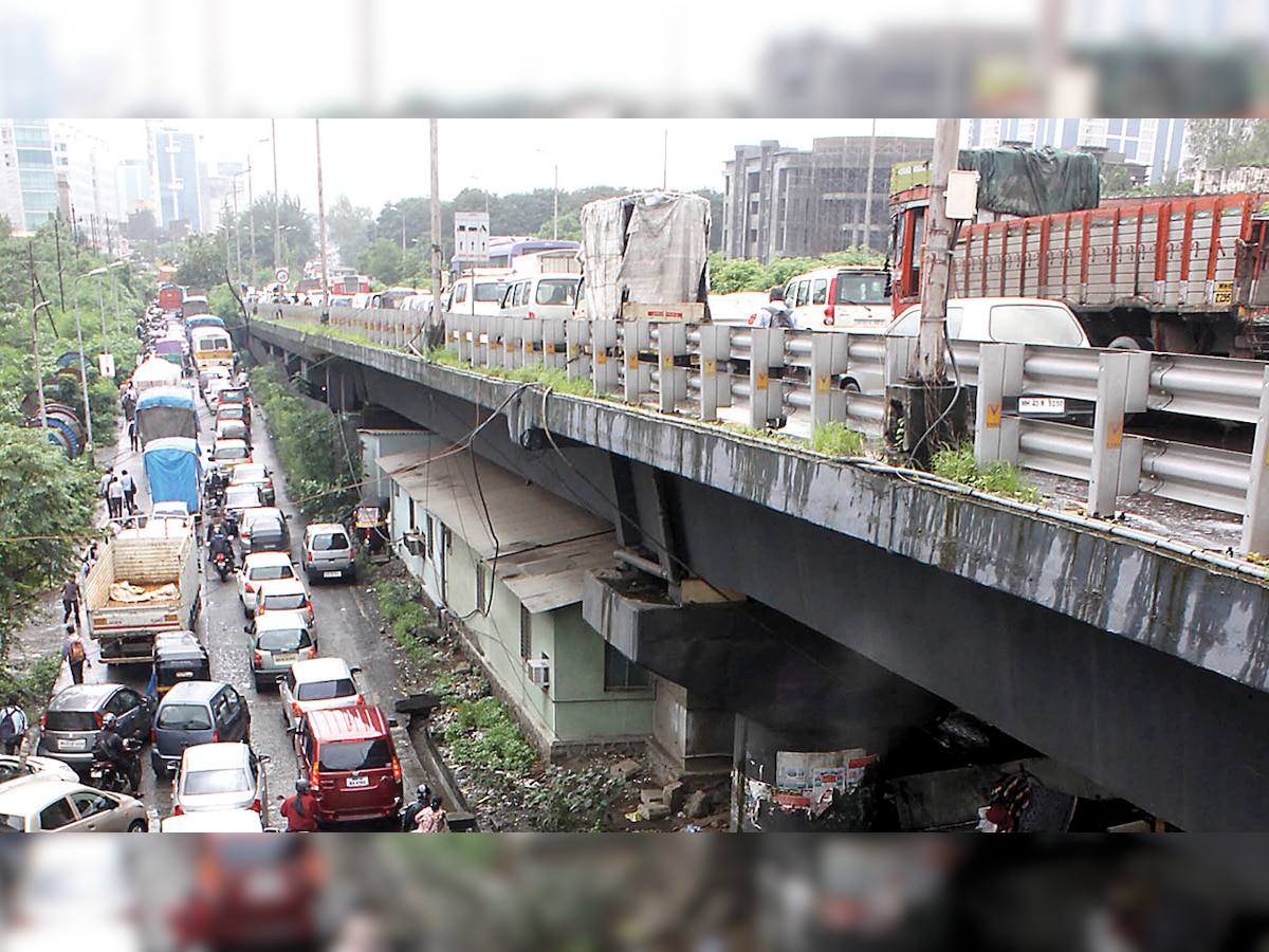 Motorists face a nightmare on Mumbra bypass