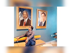 BMC sweeper takes paper on Dalits to Boston