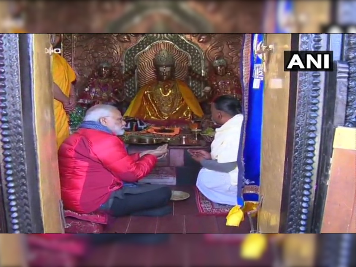 Watch: PM Narendra Modi offers prayer at iconic Muktinath temple in Nepal, plays traditional drum