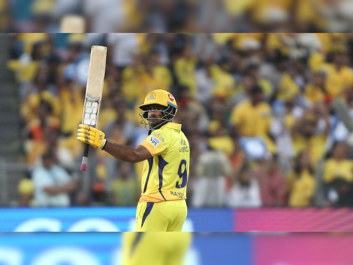 IPL 2018 CSK v/s SRH: Ambati Rayudu scores maiden T20 century as Chennai Super Kings beat Sunrisers Hyderabad