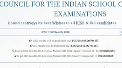 ICSE Class 10th Results 2018: Results to be declared today at 3pm, check www.cisce.org  