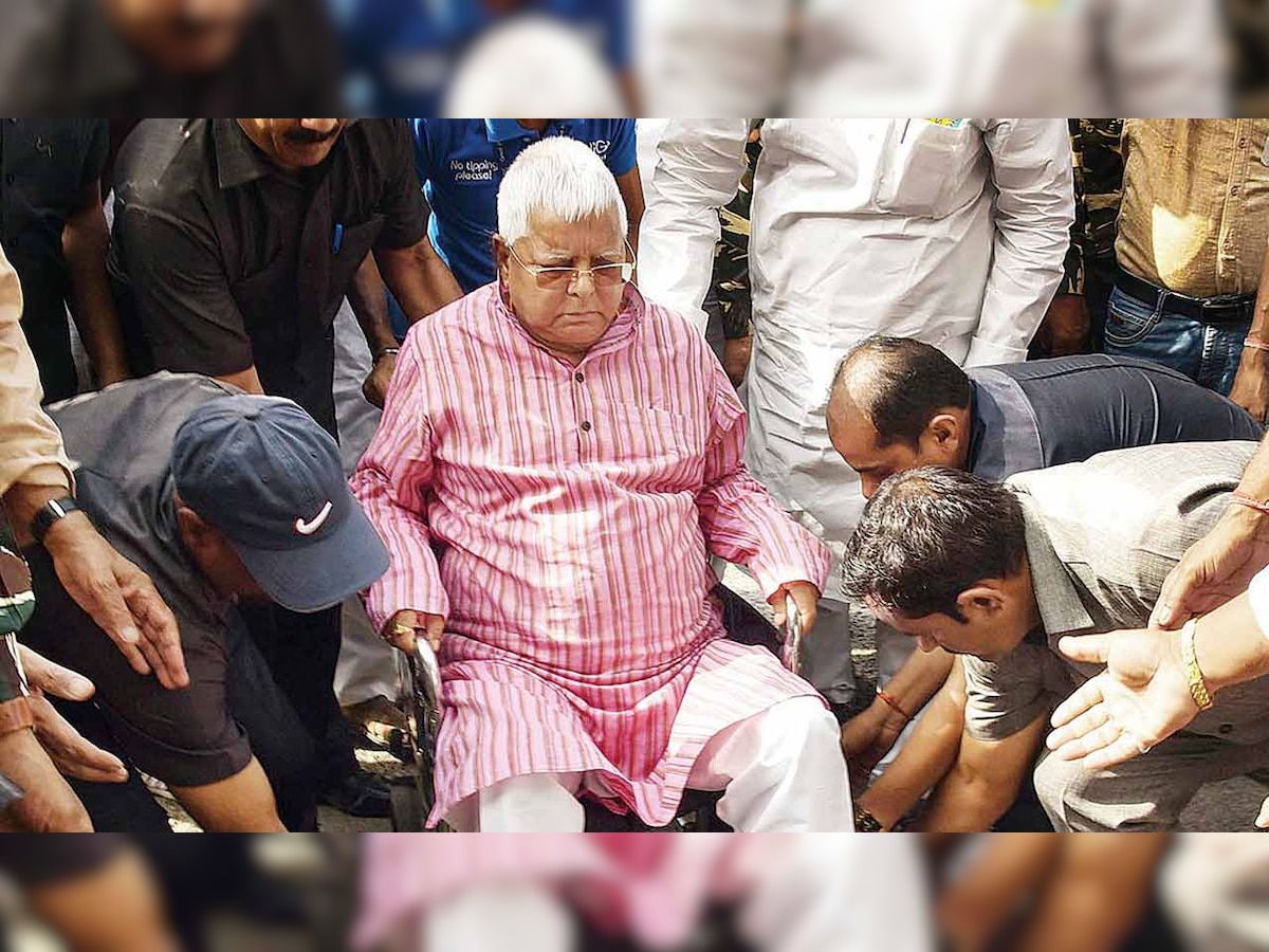 Parole ends, Lalu Prasad Yadav returns to Ranchi jail