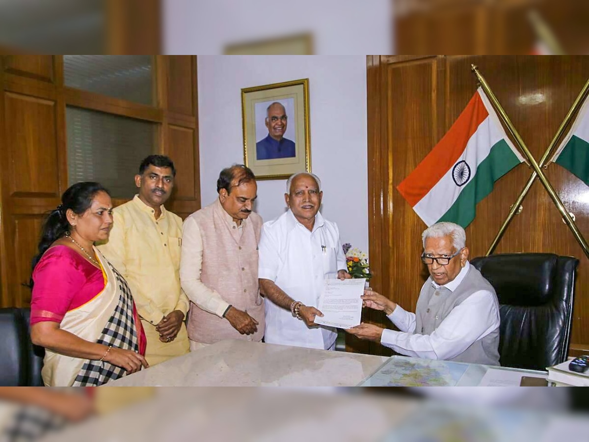 Governor invites BJP to form govt in Karnataka; Congress moves SC against decision