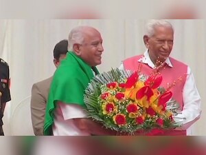BS Yeddyuruppa sworn in as Karnataka's Chief Minister for third time